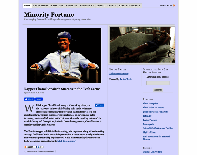 Minorityfortune.com thumbnail