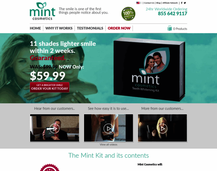 Mintcosmetics.com thumbnail