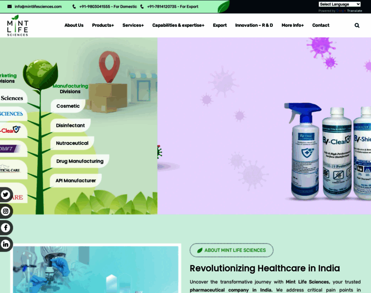 Mintlifesciences.com thumbnail