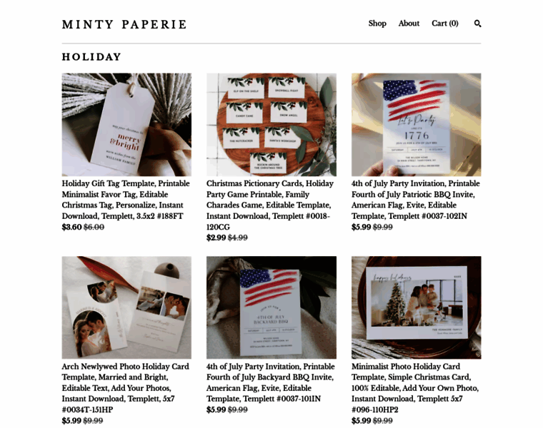 Mintypaperie.com thumbnail