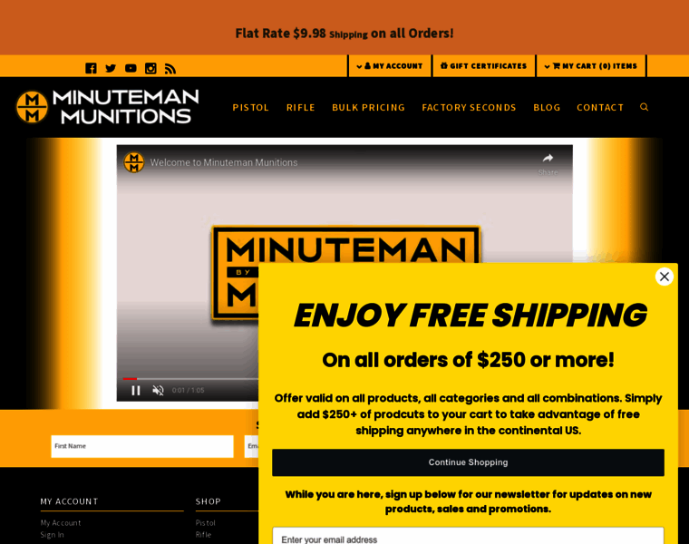 Minutemanmunitions.com thumbnail