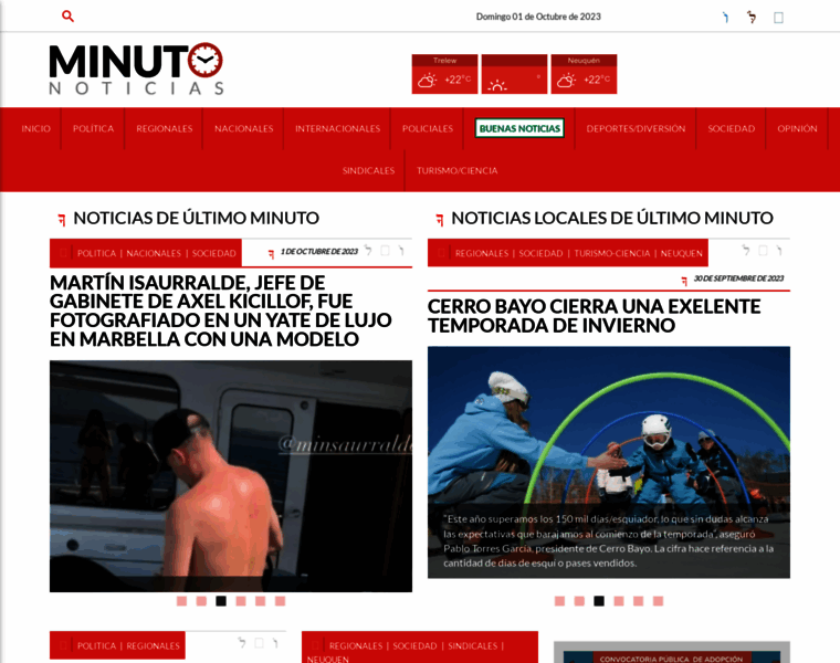 Minutonoticias.com.ar thumbnail