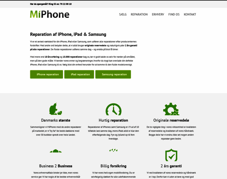 Miphone.dk thumbnail