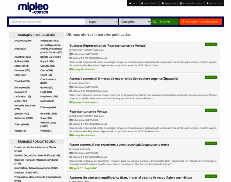 Mipleo.com.co thumbnail