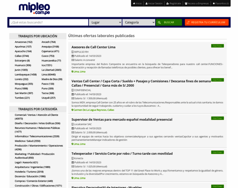 Mipleo.com.pe thumbnail