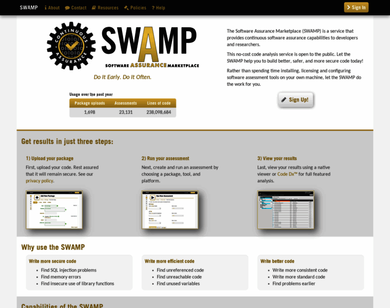Mir-swamp.org thumbnail