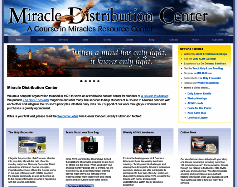 Miraclecenter.org thumbnail