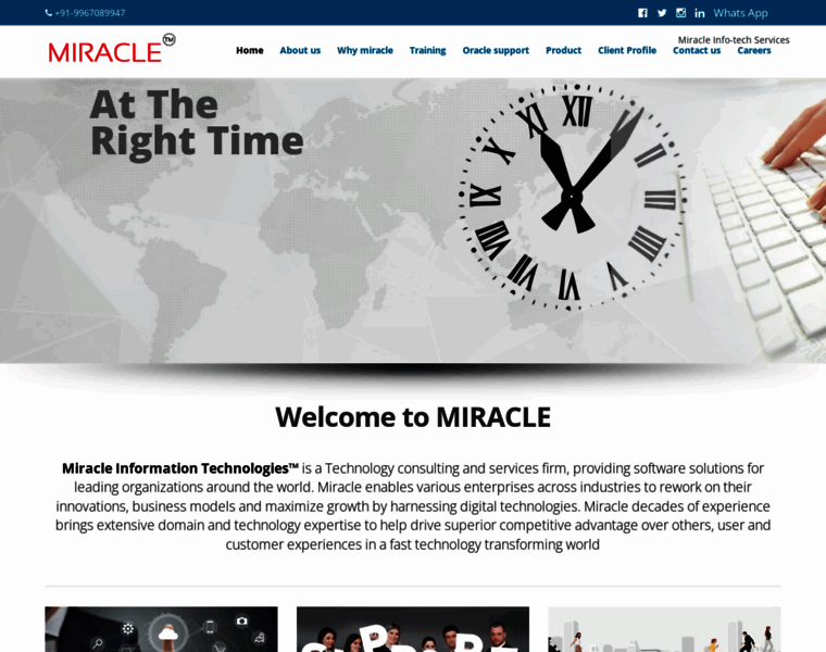 Miracleinfotech.com thumbnail