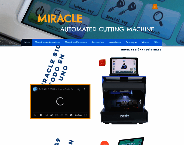 Miraclekeyspain.com thumbnail