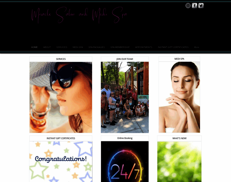 Miraclesalonspa.com thumbnail Miraclesalonspa.com thumbnail