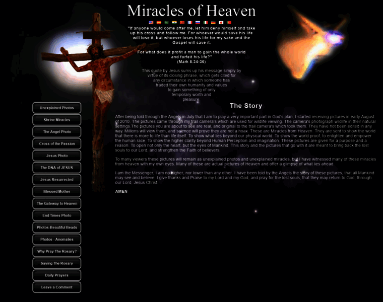 Miraclesofheaven.com thumbnail