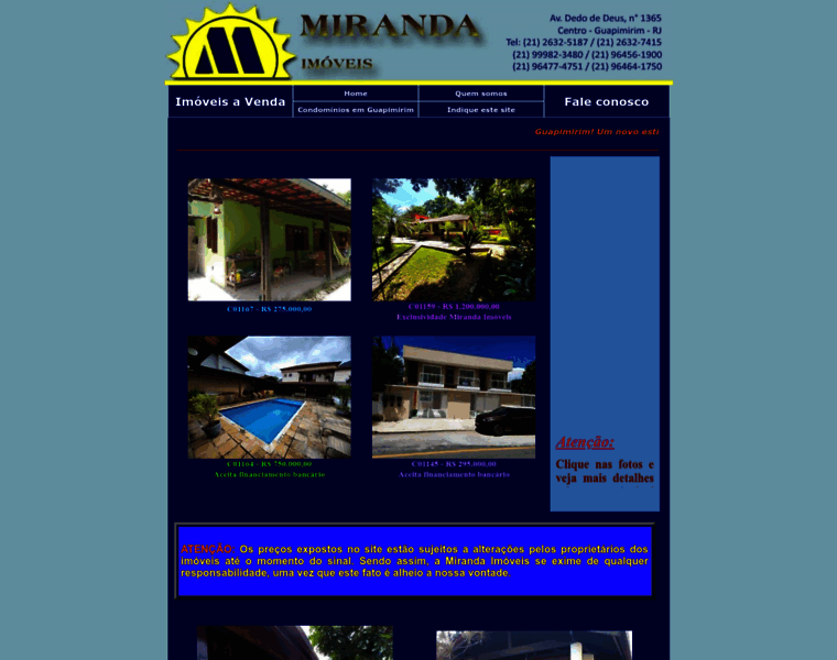 Mirandaimoveis.com.br thumbnail