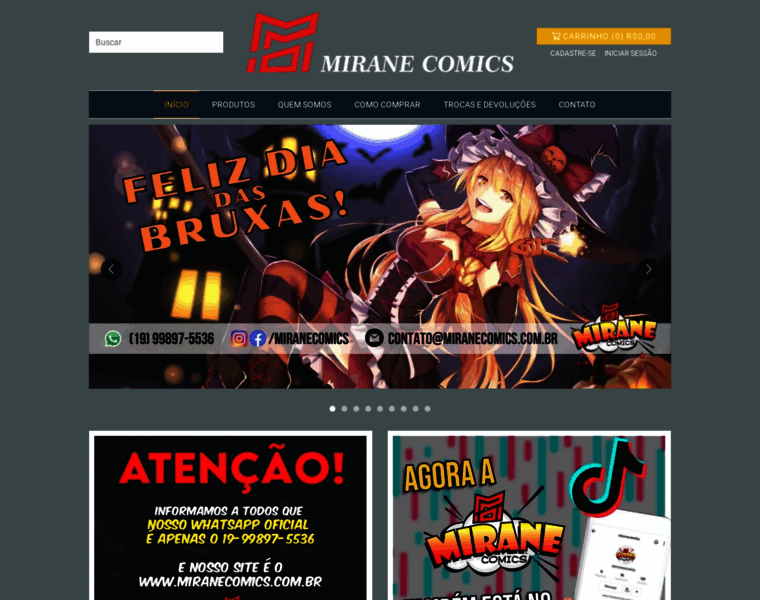 Miranecomics.com.br thumbnail