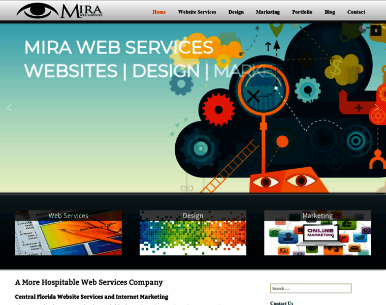 Mirawebservices.com thumbnail