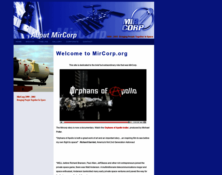 Mircorp.org thumbnail
