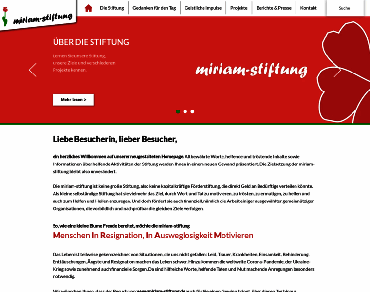 Miriam-stiftung.de thumbnail