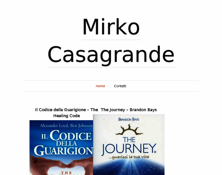 Mirkocasagrande.it thumbnail