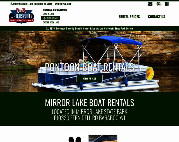 Mirrorlakeboatrentals.com thumbnail