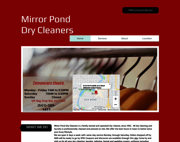 Mirrorponddrycleaners.com thumbnail
