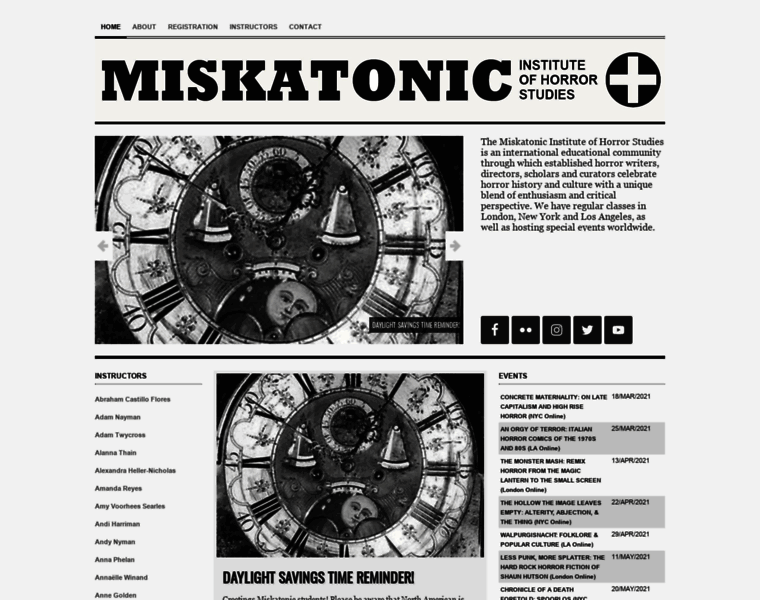 Miskatonic-london.com thumbnail