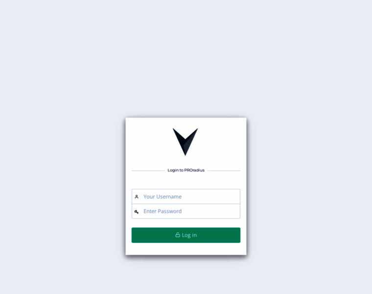 misp.cloud at WI. Login Page - Proradius