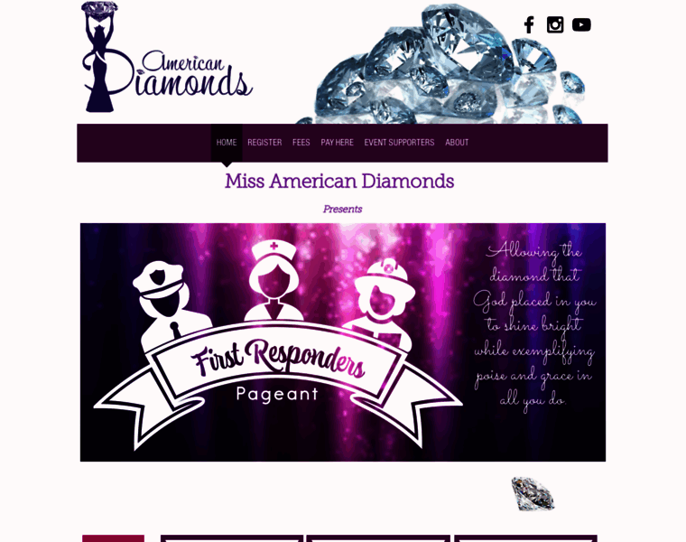 Missamericandiamonds.com thumbnail