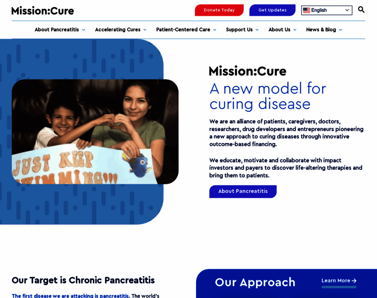 Mission-cure.org thumbnail