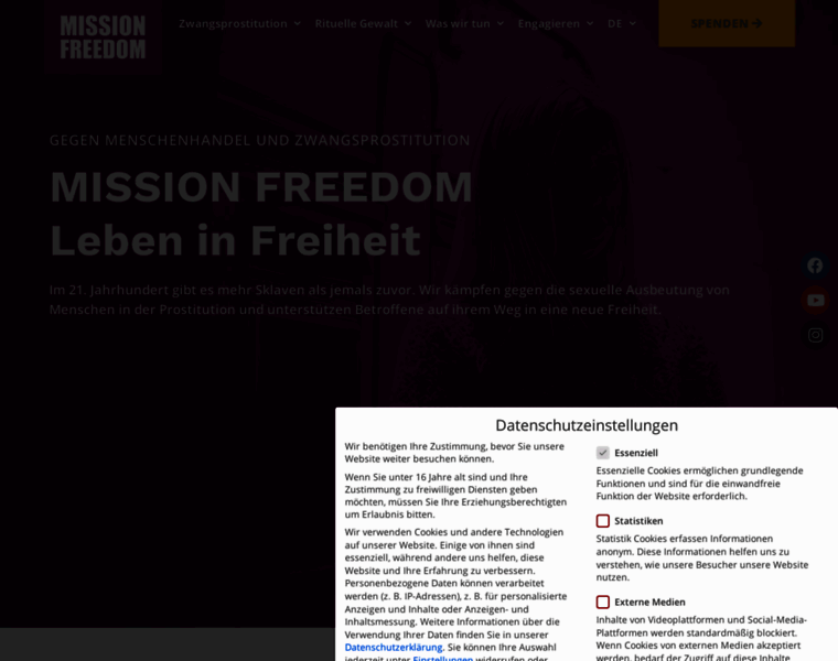 Mission-freedom.de thumbnail