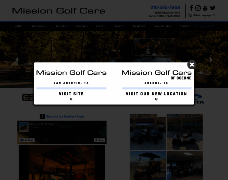Missiongolfcars.com thumbnail