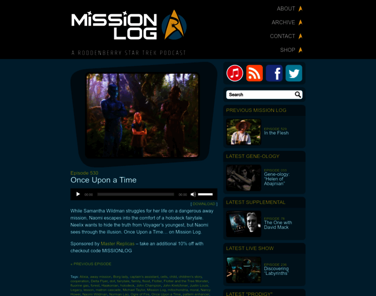Missionlogpodcast.com thumbnail