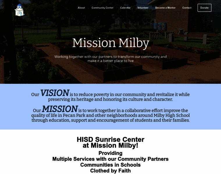 Missionmilby.org thumbnail