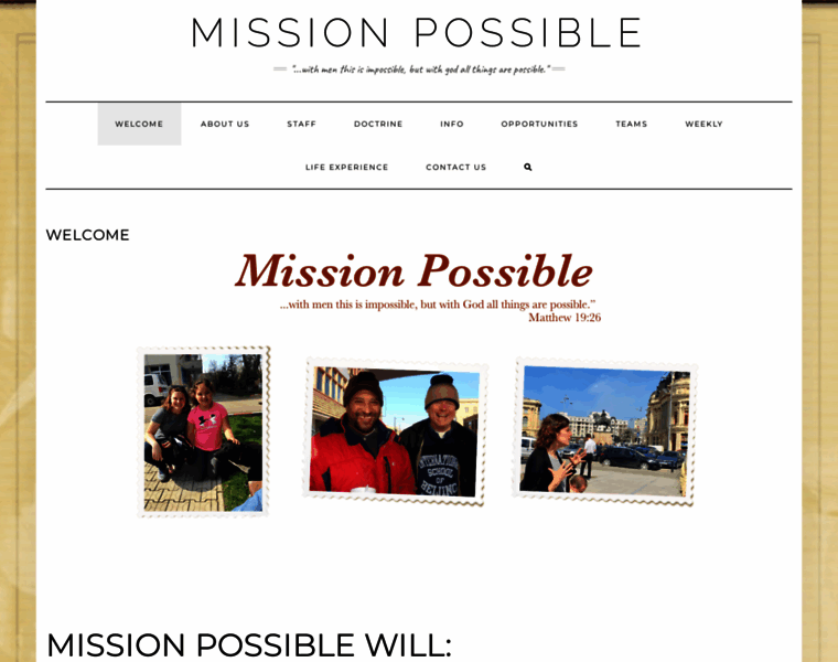 Missionpossible.com thumbnail