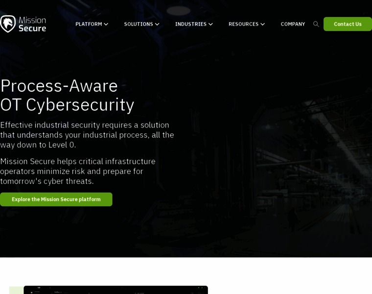 Missionsecure.com thumbnail