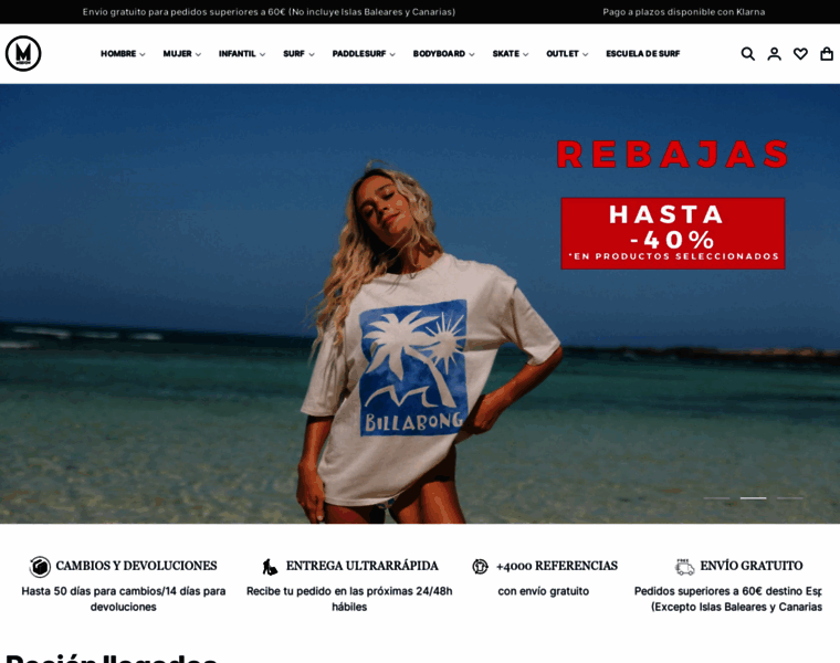 Missionsurfshop.com thumbnail