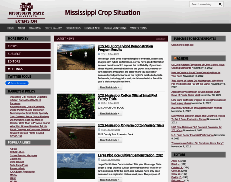Mississippi-crops.com thumbnail