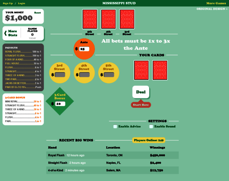 Mississippi-stud.table-games-online.com thumbnail