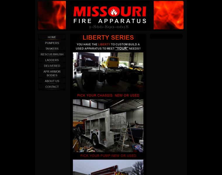 Missourifireapparatus.com thumbnail