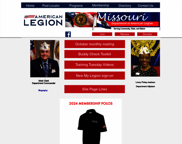 Missourilegion.org thumbnail