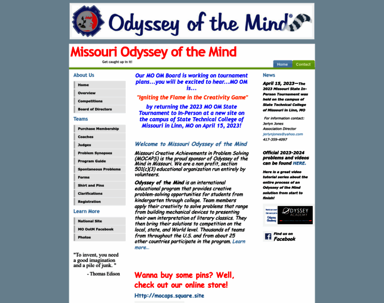 Missouriodyssey.org thumbnail