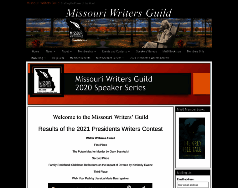 Missouriwritersguild.org thumbnail