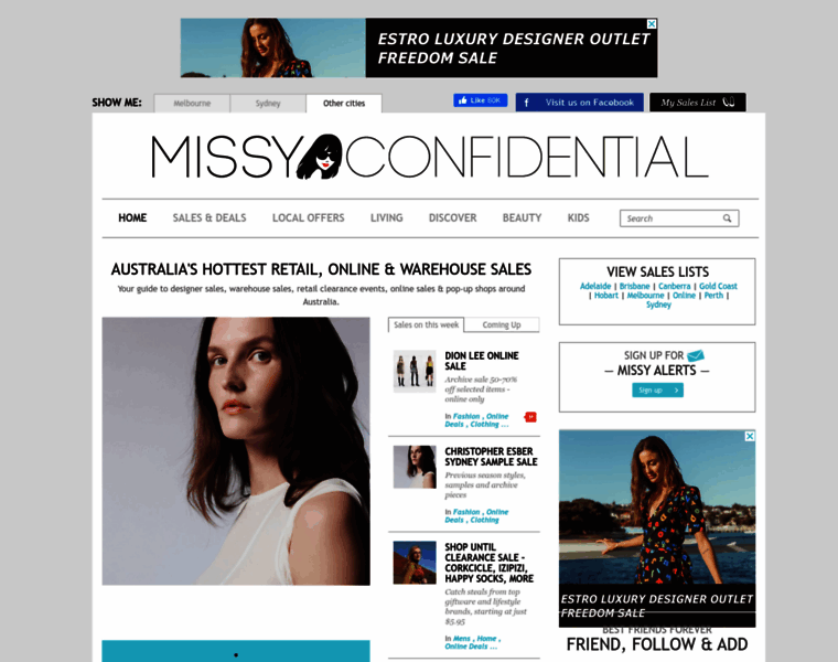Missyconfidential.com.au thumbnail