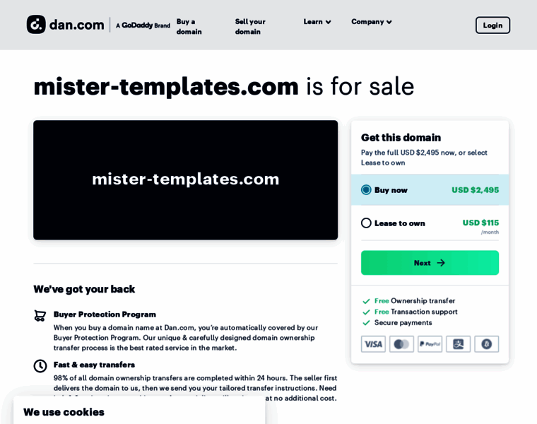 Mister-templates.com thumbnail