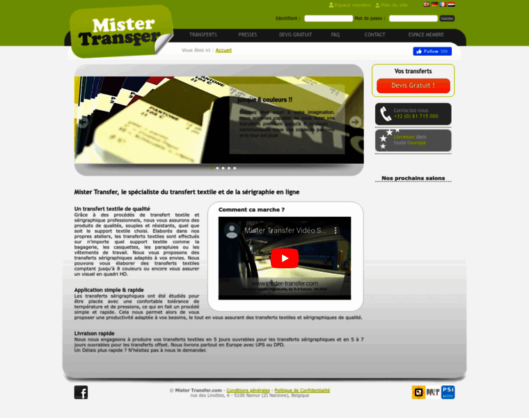 Mister-transfer.com thumbnail
