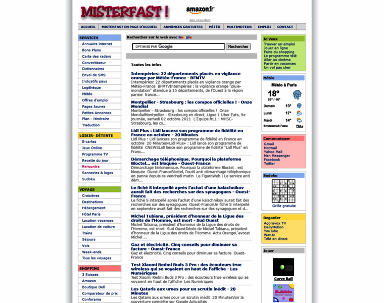 Misterfast.com thumbnail