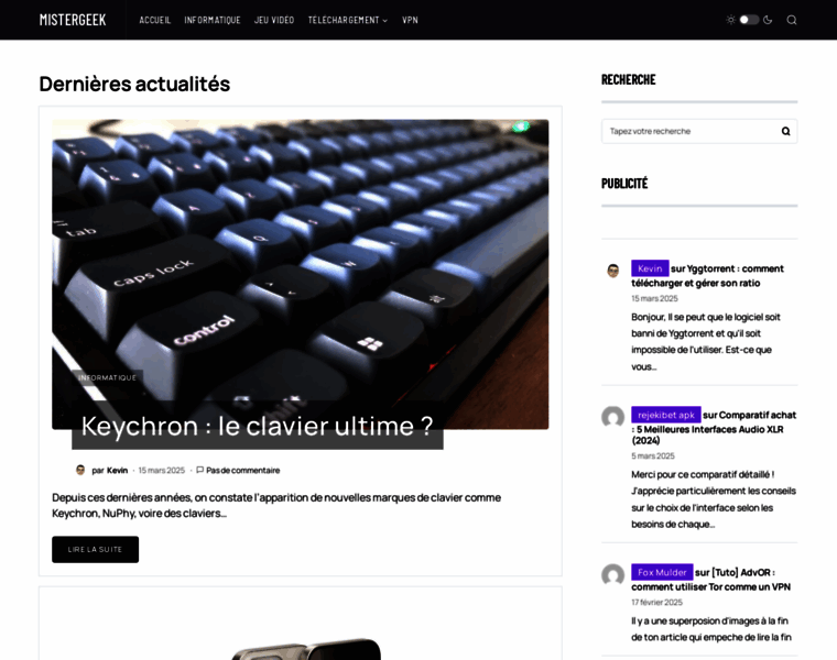 Mistergeek.fr thumbnail