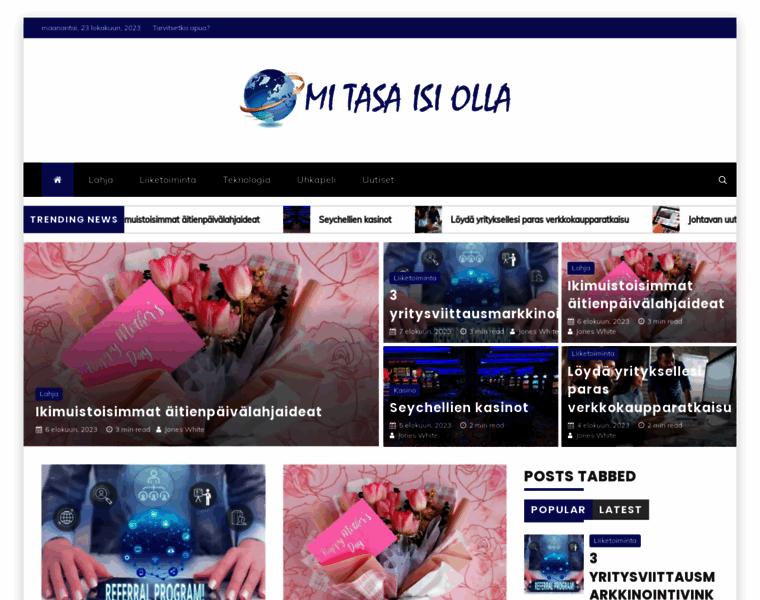 Mitasaisiolla.fi thumbnail