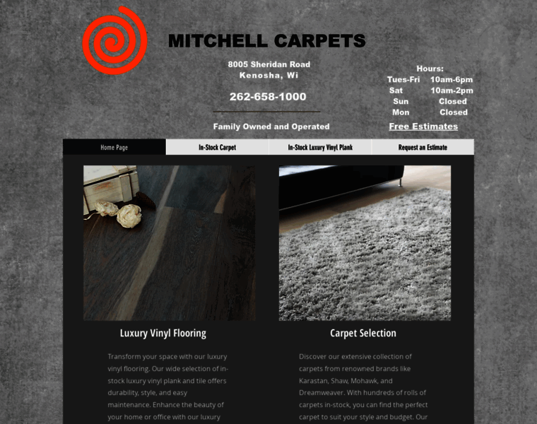 Mitchellcarpets.com thumbnail