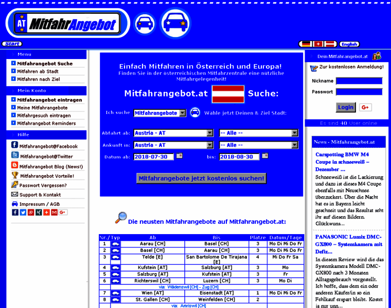 Mitfahrangebot.at thumbnail