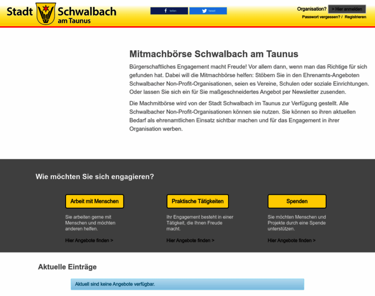 Mitmachboerse.schwalbach.de thumbnail