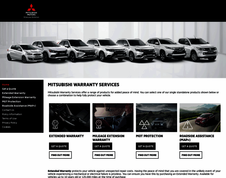 Mitsubishi-warranty.co.uk thumbnail